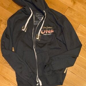 Black Hoodie with Graphic Design